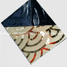 China etched stainless steel sheet 304 designed stainless steel decorative plate supplier