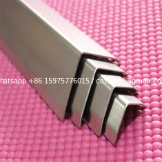 China Hairline Finish Black Stainless Steel Tile Trim 201 304 316  For Wall Ceiling Frame Furniture Decoration supplier