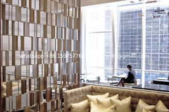 China Gold Stainless Steel Partition For Column Cover/Cladding supplier