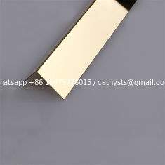 China supply free sample curved tile trim L shaped stainless steel trim edge supplier