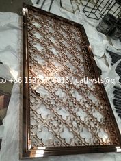 China Gold Stainless Steel Perforated  Panels For Sunshades/Louver/Window Screen supplier