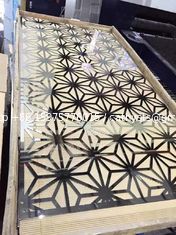 China Rose Gold Stainless Steel Screen Panels For Facade/Wall Cladding/ Curtain Wall/Ceiling supplier