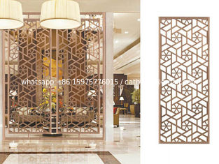 China Gold Stainless Steel Partition For Garden Fence/Privacy Fence/Metal Fence supplier