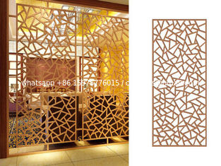 China Gold Stainless Steel Partition For Sunshades/Louver/Window Screen supplier