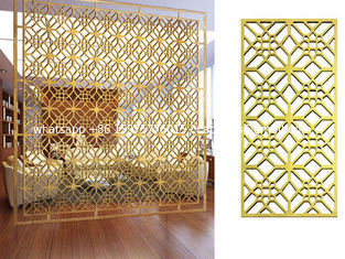China Black Stainless Steel Carved/ Engraved Mashrabiyia  Panels For Garden Fence/Privacy Fence/Metal Fence supplier