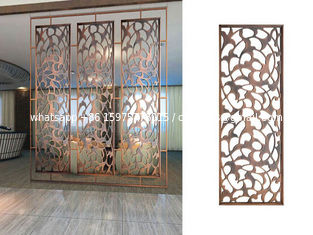 China Black Stainless Steel Room Divider For Garden Fence/Privacy Fence/Metal Fence supplier