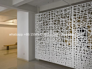 China Powder Coating Aluminum Perforated  Panels Stair  For Railing/Balustrade/Balcony supplier