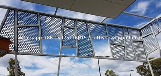 China Powder Coating Aluminum Room Divider For Column Cover/Cladding supplier