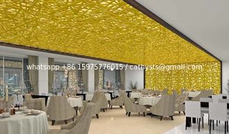 China Metallic Color Aluminum Carved/ Engraved Mashrabiyia  Panels For Sunshades/Louver/Window Screen supplier
