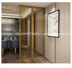 China Hairline Gold Stainless Steel Wall  Panels For Office/Room/Interior Decoration supplier