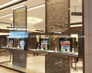 China Hairline Black Metal Screens For Office/Room/Interior Decoration supplier