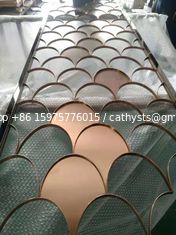 China Mirror Copper Stainless Steel Room Dividers For Office/Room/Interior Decoration supplier
