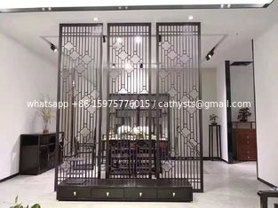 China Black Metal Laser Cut Panels For Facade Wall Cladding  Curtain Wall Ceiling supplier