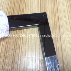China Mirror Finish Stainless Steel Tile Trim 201 304 316 for wall  ceiling door frame border furniture decoration supplier