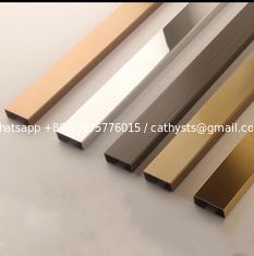 China Stainless Steel Gold Tile Trim 201 304 316 supplier