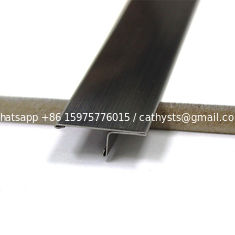 China 304 316 Stainless Steel Decorative Profiles For Floor Or Wall Decoration Factory Price High Quality Ceramic Tile Tirm supplier