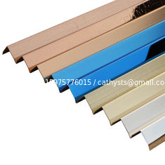 China Stainless Steel Gold Trim Edge Trim Molding 201 304 316 supplier