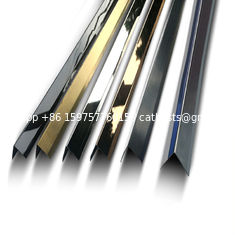 China Stainless Steel Gold Trim Strip 201 304 316 supplier
