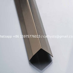 China Stainless Steel Black Trim Strip 201 304 316 mirror hairline brushed finish supplier