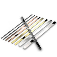 China Metal Black Trim Edge Trim Molding 201 304 316 Mirror Hairline Brushed Finish supplier
