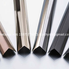 China Metal Black Trim Strip 201 304 316 Mirror Hairline Brushed Finish supplier