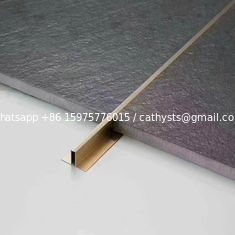 China Ceramic Trim Strips For Building Wall And Floor Decoration U Shape 304 Stainless Steel Tile Trim Metal Tile supplier