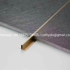 China 304 316 High Quality Decorative Profile U Shape 304 Grade Factory Price Stainless Steel Tile Trim For Wall Corner supplier