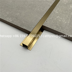 China Decorative stainless steel u channel shape angle tile trim supplier