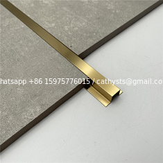 China 304 Grade stainless steel U Profiles mirror tile trim supplier