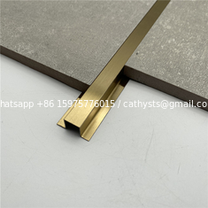 China 3.Decorative Stainless Steel T Profiles Tile Edge Trim supplier