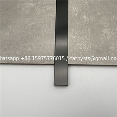 China Stainless Steel Wall Tile Trim Decorative Metal Strips supplier