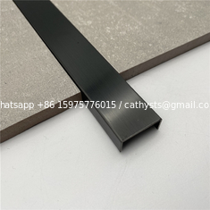 China Wholesale New Designs Decorative Golden Strips Tile Trim supplier