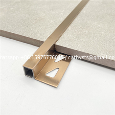 China China Factory Direct Sales Price L Shape Type Protective Edge Stainless Steel Tile Trim Corners supplier