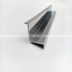 China Decorative Gold Brushed Stainless Steel Strip Metal Angle Wall Tile Profile Trim For Furniture Stainless Steel supplier