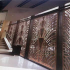 CNC laser cutting panel screen metal decoration material for luxury architectural and interior projects