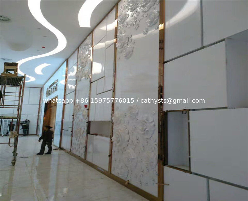China Supplier Stainless Steel Decorative Strips Mirror Finish Rose Gold Color For Wall Tile Trimmings