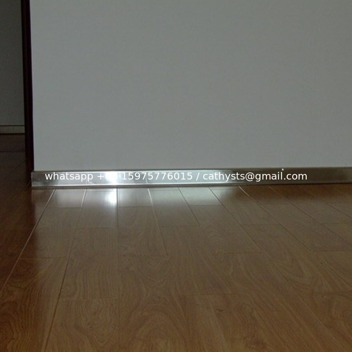 Brushed Finish Silver Stainless Steel Angle U Shape Trim 201 304 316 Wall Frame Ceiling