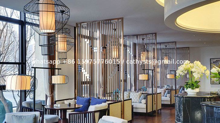Hairline Copper Stainless Steel Room Dividers For Facade/Wall Cladding ...