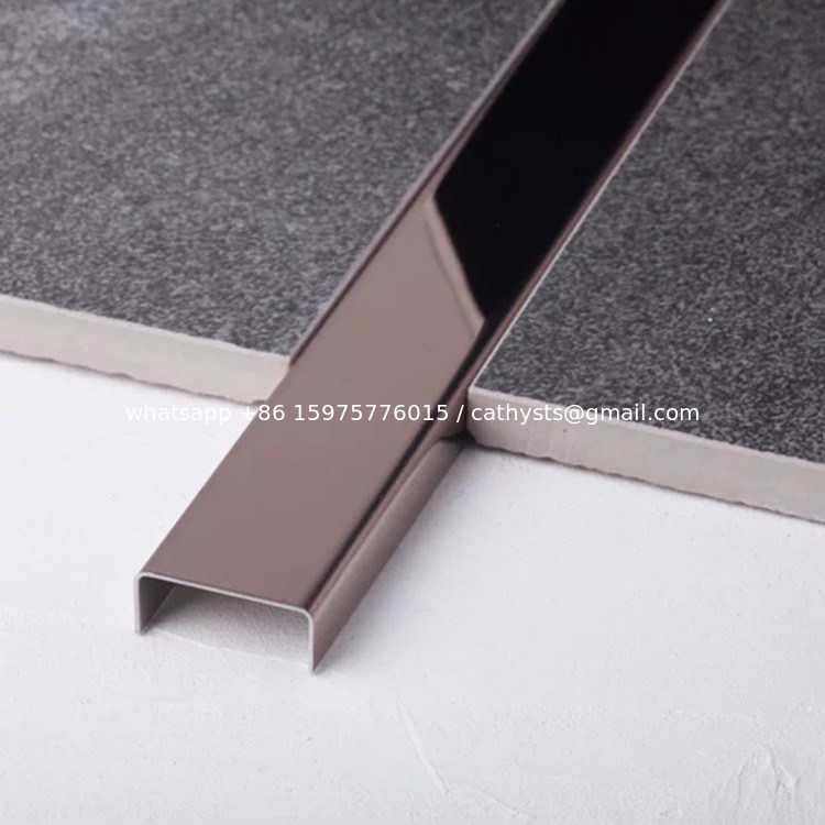 Metal Silver Wall Trim Wall Panel Trim 201 304 316 Mirror Hairline