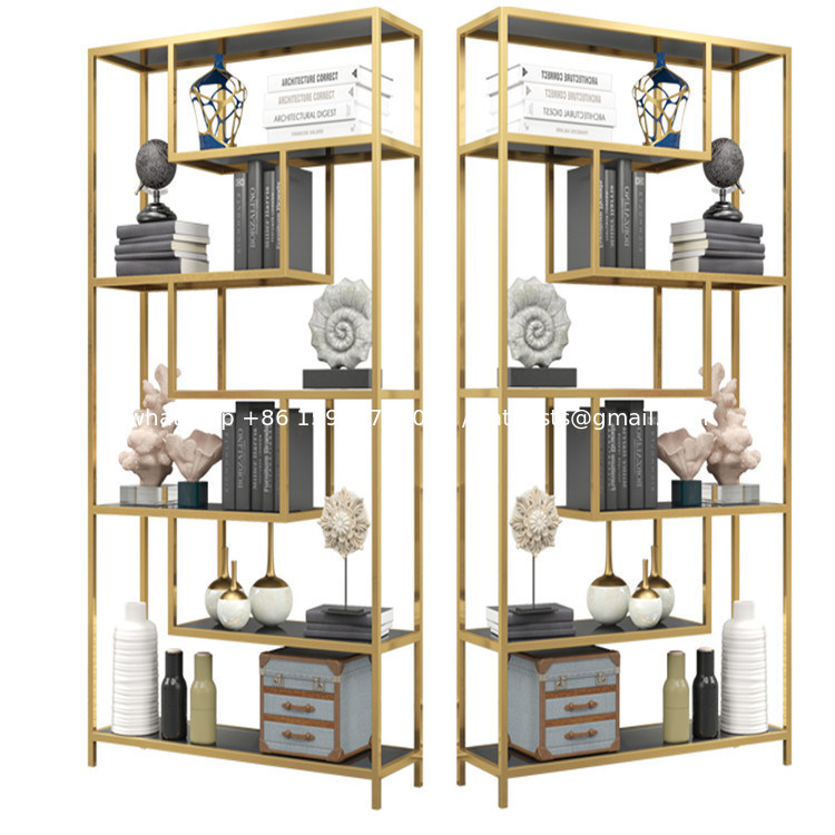Custom Metal Display Rack Human Hair Extensions Salon Display Shelf ...