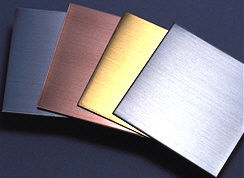 Stainless steel sheets AISI 304/No.4+PVC supplier