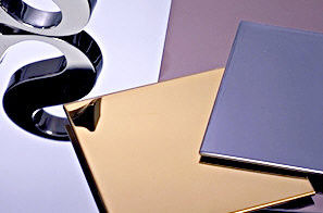 304 8k mirror Bronze color stainless steel sheet supplier