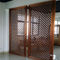 Classical design steel decorative screens and partition with gold color mirror finish supplier
