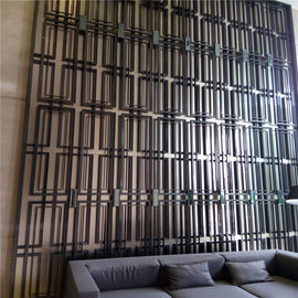 China supplier room partition screen aluminum/stainless steel divider with color decoratio supplier