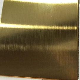 AISI 304 316 stainless steel sheet hairline brass color decorative sheet 4x8 size price supplier