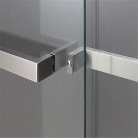 Glass door handle, hairline finish stainless steel door handle European style large pull handle supplier