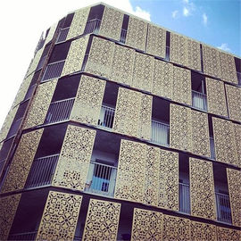 building mateiral construction projects decorative laser cut metal panel screen for interior and exterior supplier