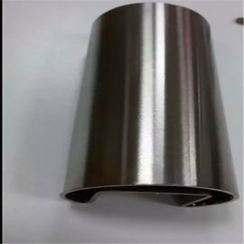 aisi stainless steel tube decorative tubing no.4 brushed finish for railing and handrail pipe supplier