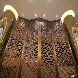 Custom metal work stainless steel screen,decorative laser cut screen partition supplier