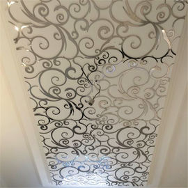 high quality stainless steel decorative ceiling board laser cut panel designed supplier